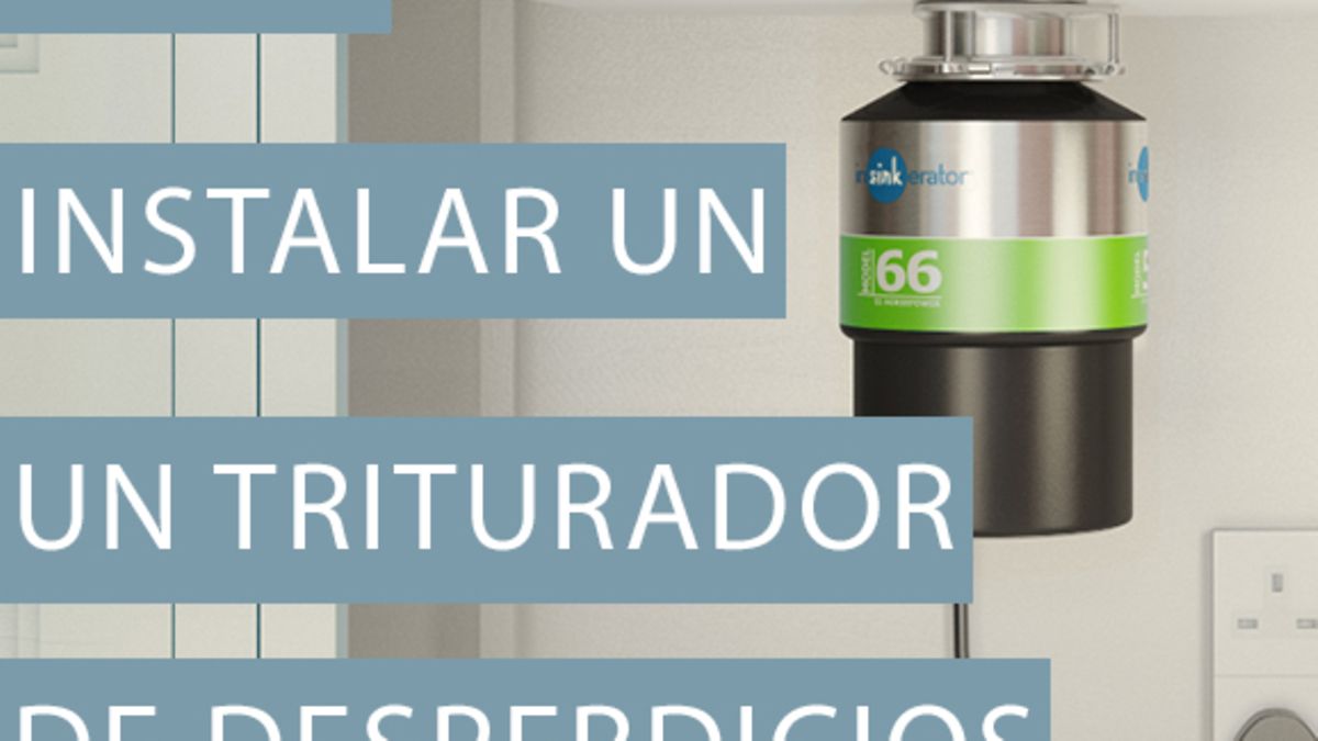 How to install a food waste disposer InSinkErator ES